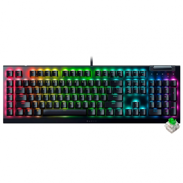 Foto do Produto Teclado Gamer Mecânico Razer Blackwidow V4 X, USB, RGB, RZ03-04700200-R3U1, Black, Inglês