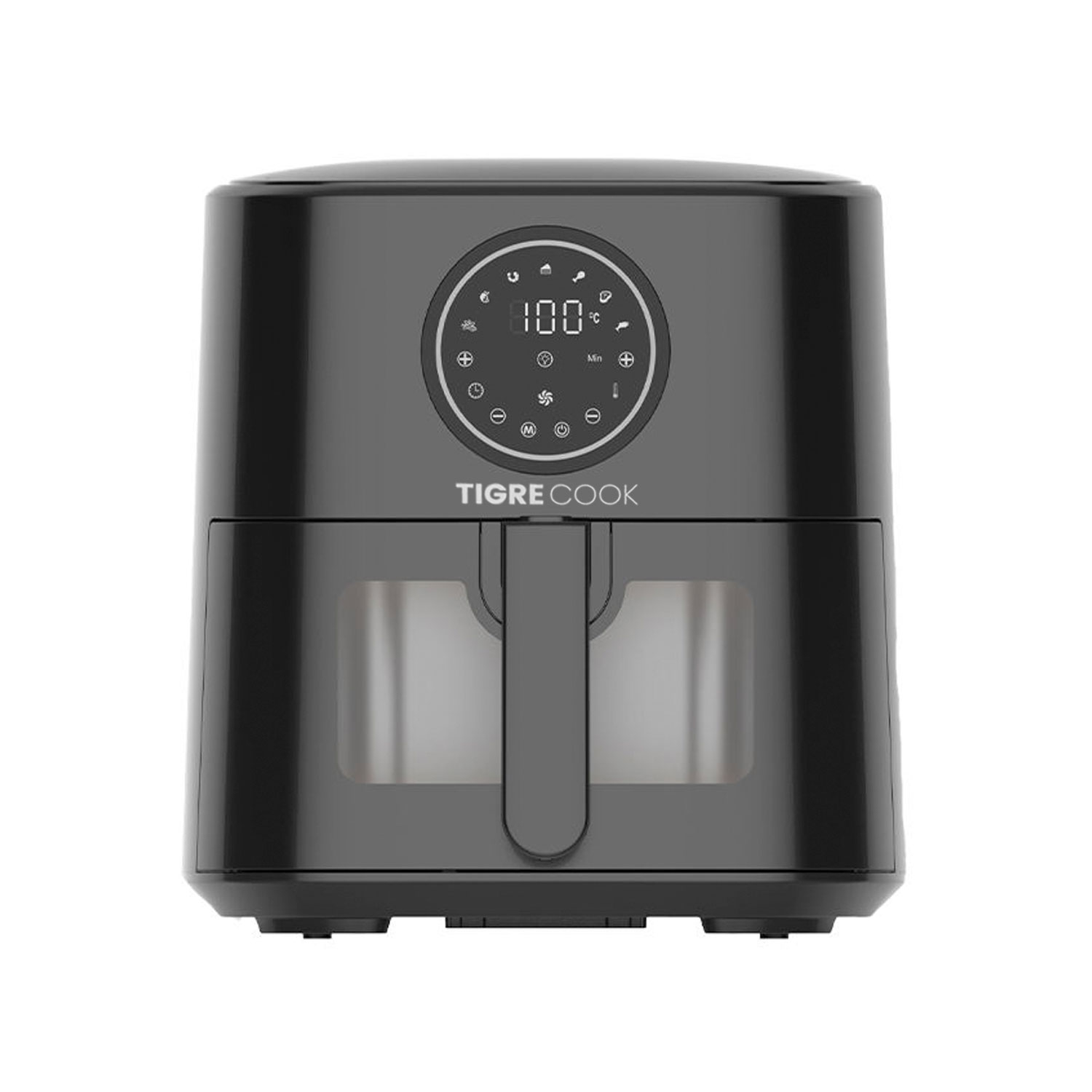 Foto do Produto Fritadeira Elétrica Tigrecook Visible AFT05001C - 1500W - 5L - 110V - 50/60 Hz - Preto