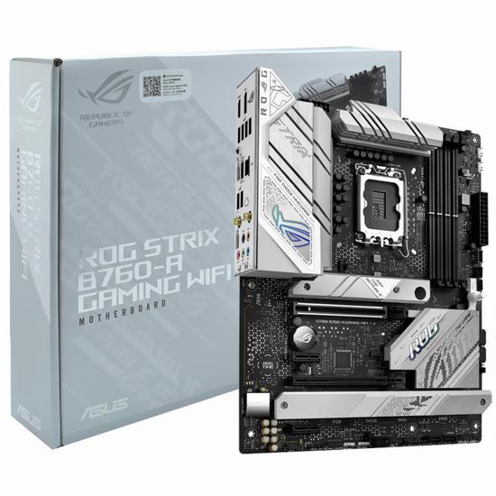 Foto do Produto Placa Mãe Asus Rog Strix B760-A Gaming Wi-Fi Intel Soquete LGA 1700