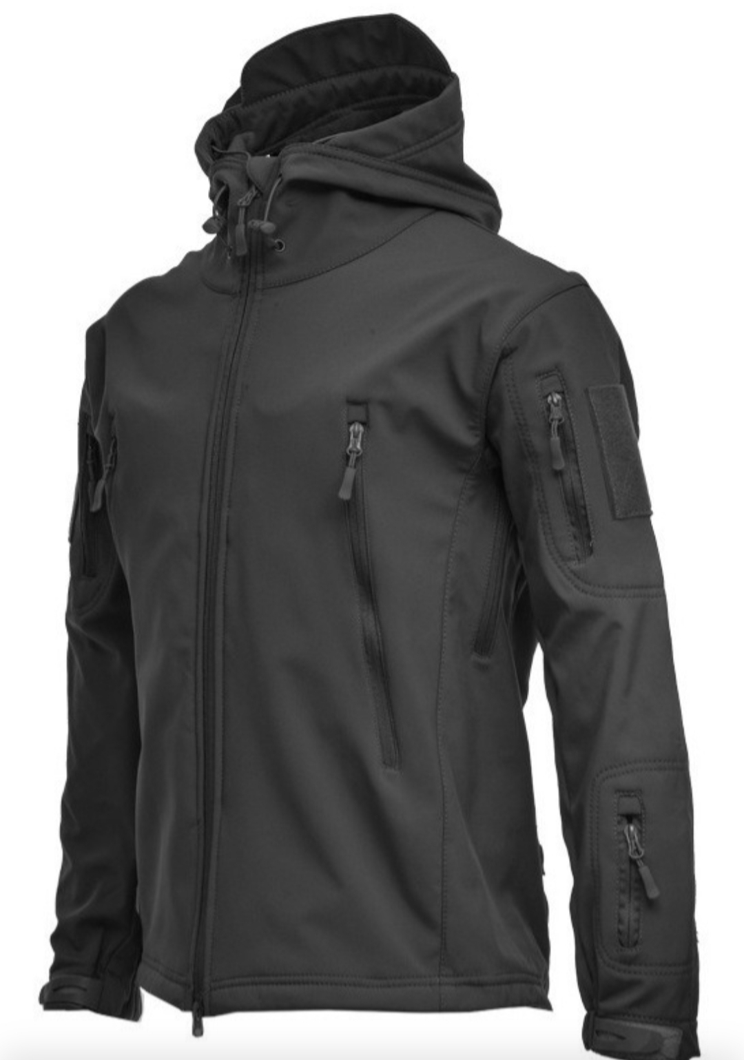 Foto do Produto JAQUETA TATICA MILITAR IMPERMEAVEL BLACK SOH8004-S