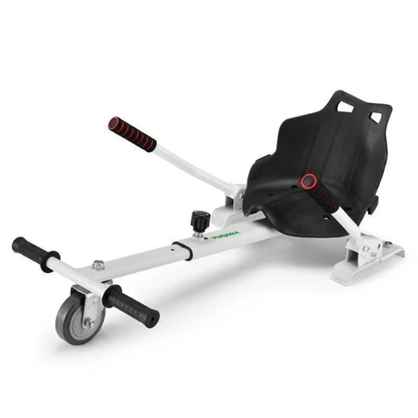 Foto do Produto Cadeira Para Scooter Hover Kart Interbras / Carrinho Para Hoverboard - Branco