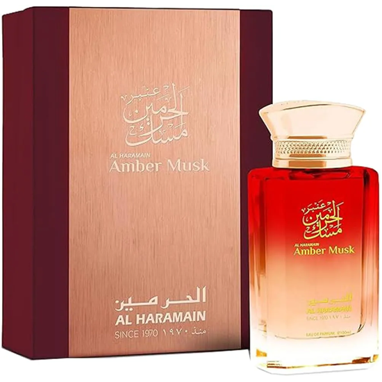 Foto do Produto Perfume Al Haramain Amber Musk Eau de Parfum Unissex 100ML