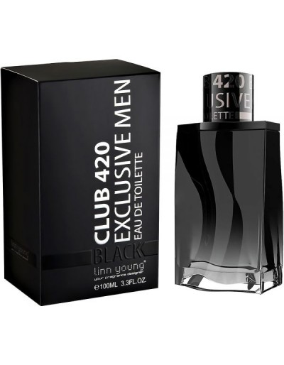 Foto do Produto Perfume Linn Young Club 420 Black Edt - Masculino 100ml
