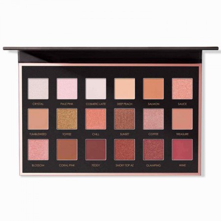 Foto do Produto Paleta de Sombras Focallure We Care Your Favors Neutrals 18 Cores