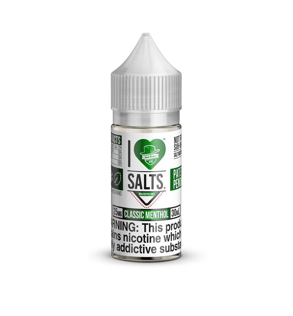 Foto do Produto Essência Mad H Salts Classic Mentol 25mg 30ml
