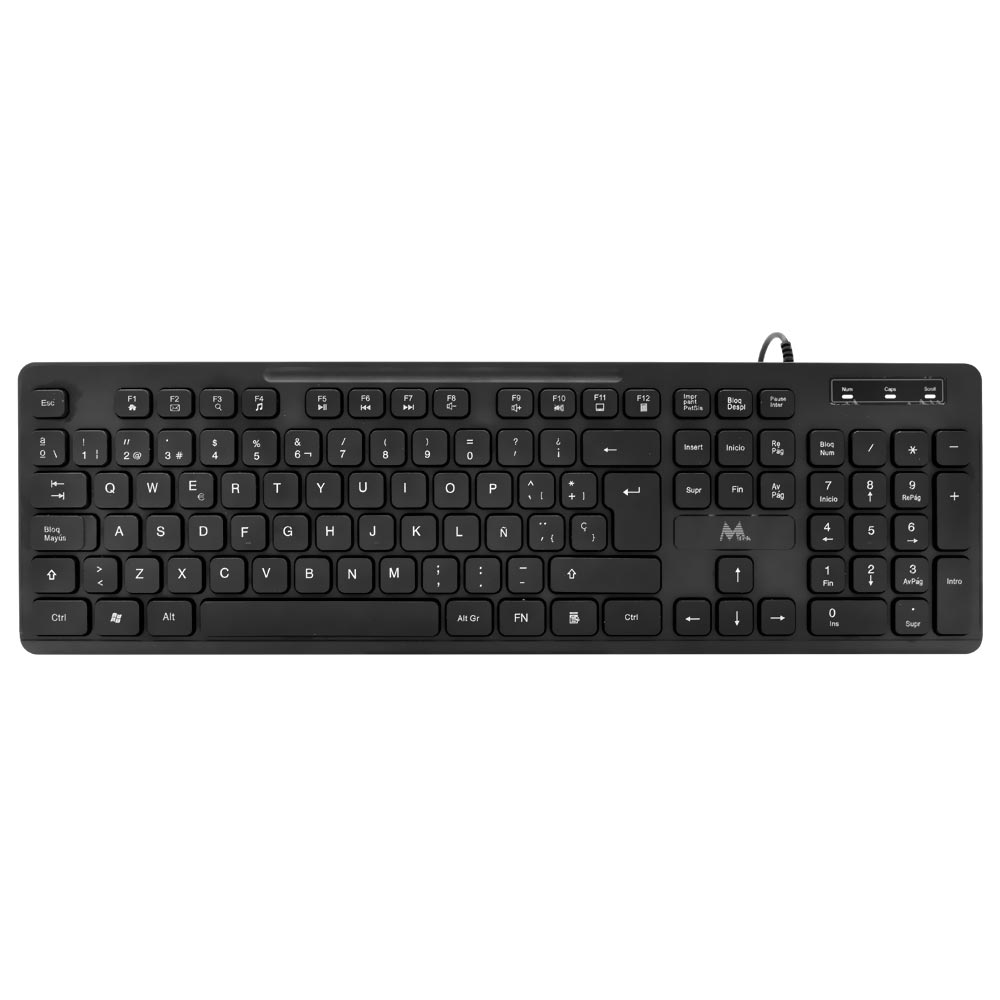 Foto do Produto Teclado Mtek KB-8269 USB / Espanhol - Preto
