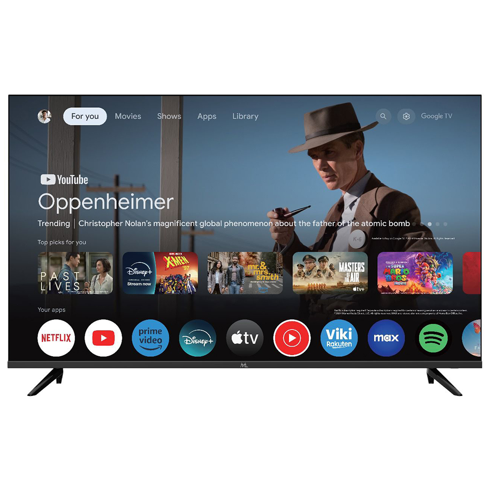 Foto do Produto TV Smart Mtek MKQ50FSGU 50" Ultra HD / 4K / QLED - Preto