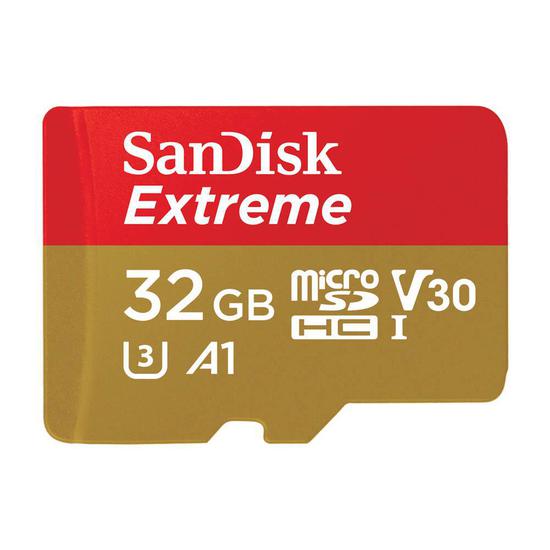 Foto do Produto Cartão de Memória Sandisk Extreme Micro SDHC 32GB
