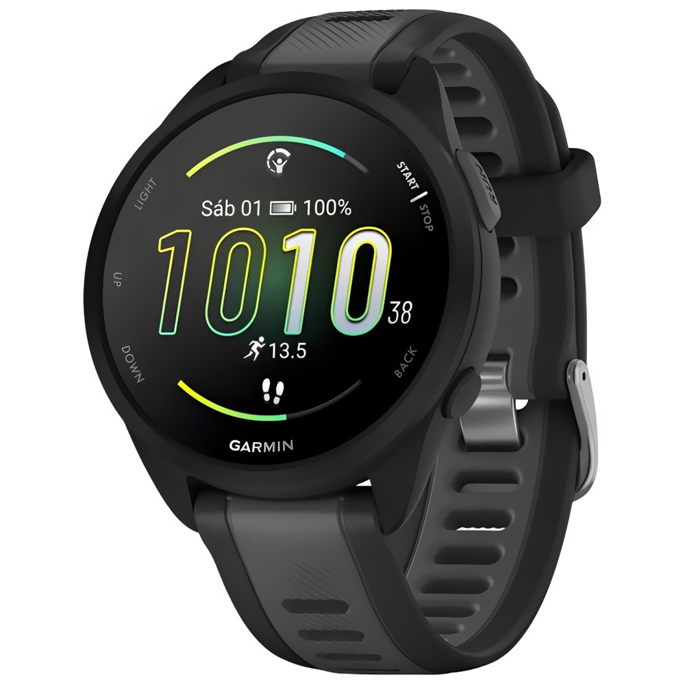 Foto do Produto Relogio Garmin Forerunner 165 Music - Preto (010-02863-30)