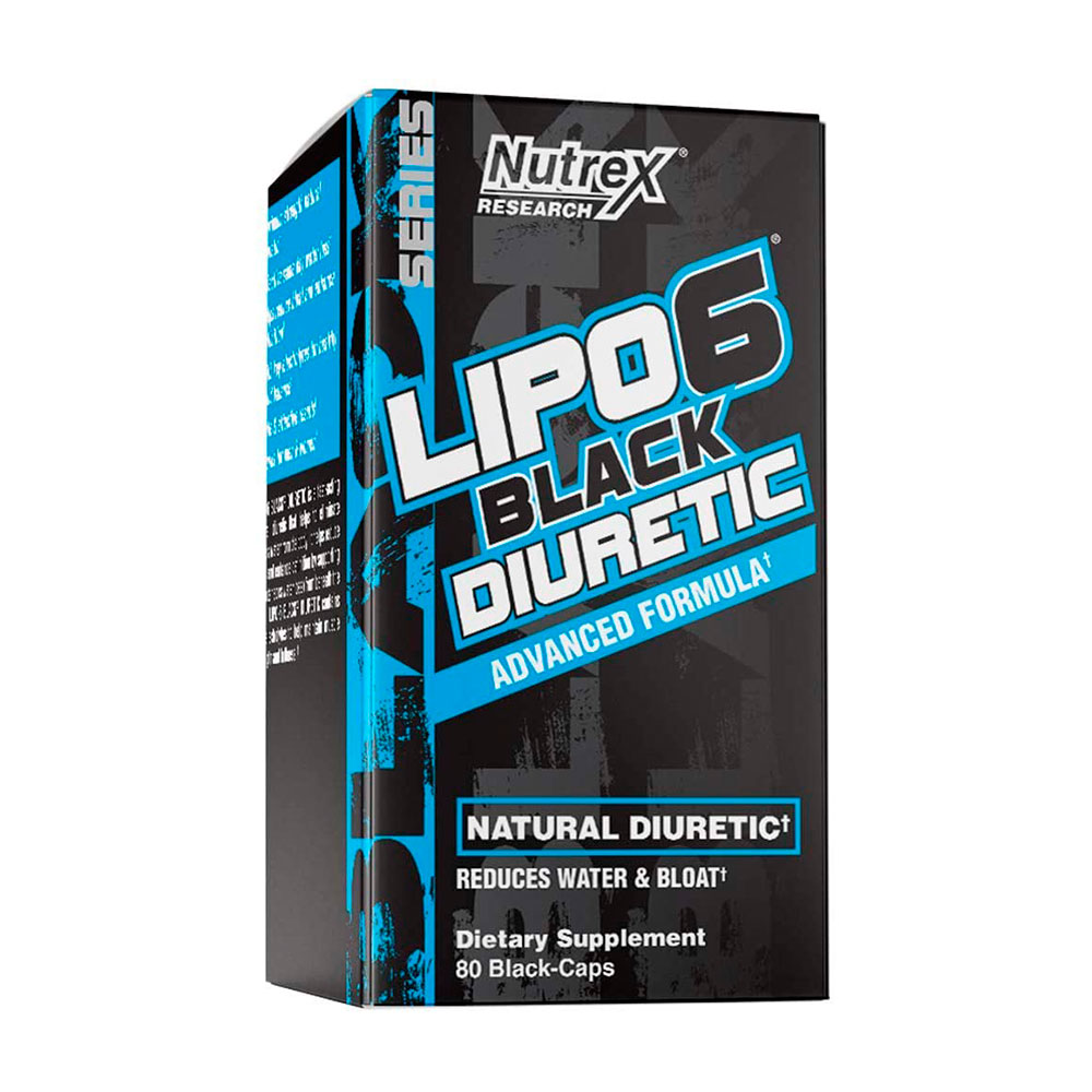 Foto do Produto Lipo 6 Black Diuretic Nutrex Advance Formula 80 Capsulas