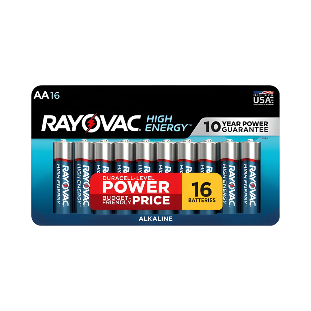 Foto do Produto PILA ALCALINA RAYOVAC AA 16 UNIDADES