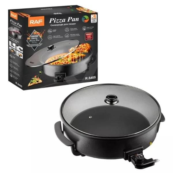 Foto do Produto Panela Eletrica Pizzera Raf R.5405 / 1500W / 220V - Preto