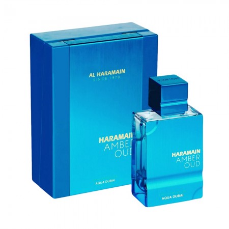 Foto do Produto Perfume Al Haramain Amber Oud Aqua Dubai Extrait de Parfum Unissex 100ml