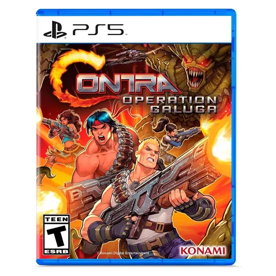 Foto do Produto Game Contra Operation Galuga Playstation 5