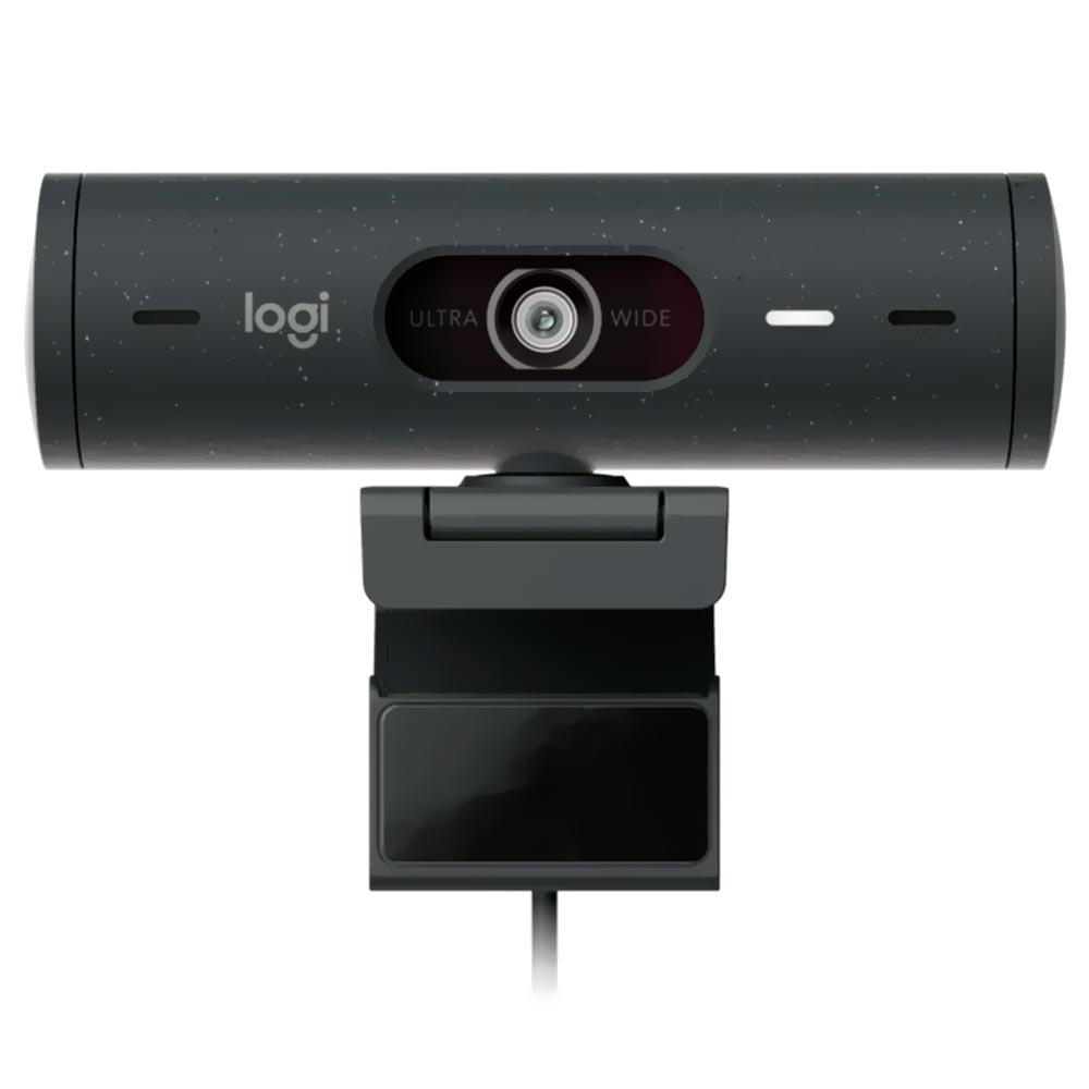 Foto do Produto Webcam Logitech Brio 500 1080P / FHD - Preto (960-001412)