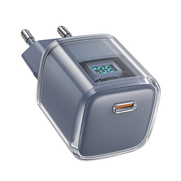 Foto do Produto CARREGADOR ACEFAST A53 30W USB-C MICA GRAY