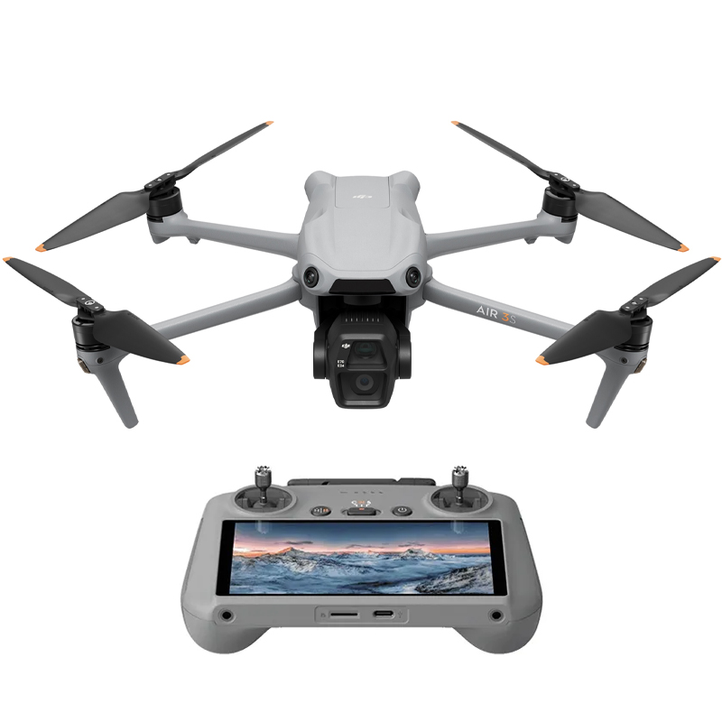 Foto do Produto Drone DJI Air 3S Fly More Combo (DJI RC 2)