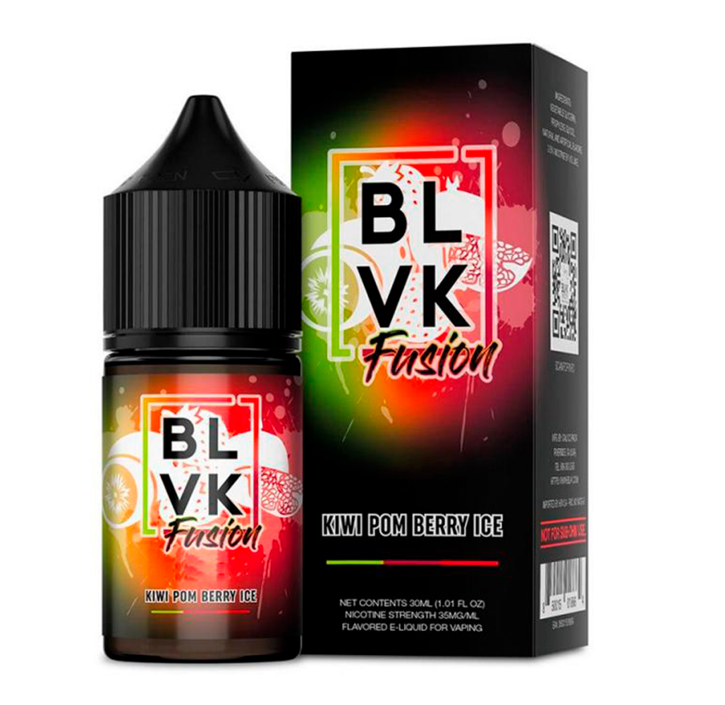Foto do Produto LIQ BLVK SALT 35MG FUSION - KIWI POM BERRY I CE