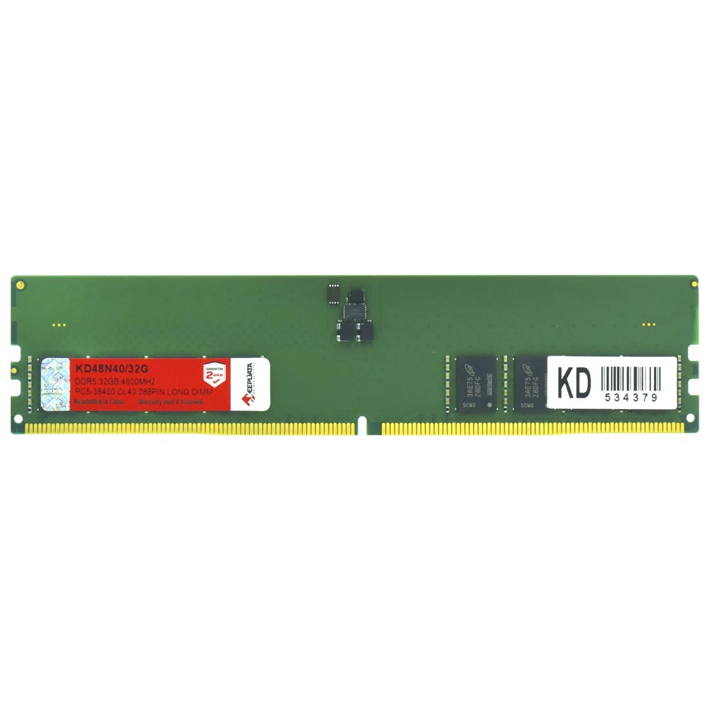 Foto do Produto Memória RAM Keepdata DDR5 32GB 4800MHz - KD48N40/32G