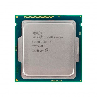 Foto do Produto CPU 1150 INTEL CORE I5 4670K 3.40GHZ/6MB S/COOLER S/CAIXA