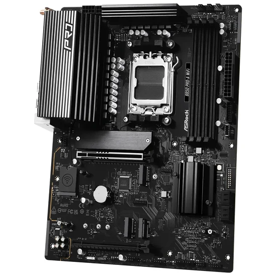Foto do Produto Placa Mãe Asrock B850 Pro-A Wi-Fi AMD Soquete AM5