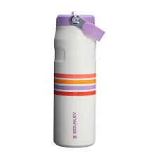 Foto do Produto STANLEY TERMITO AEROLIGHT ICEFLOW 710ML CREAM LILAC STRIPE