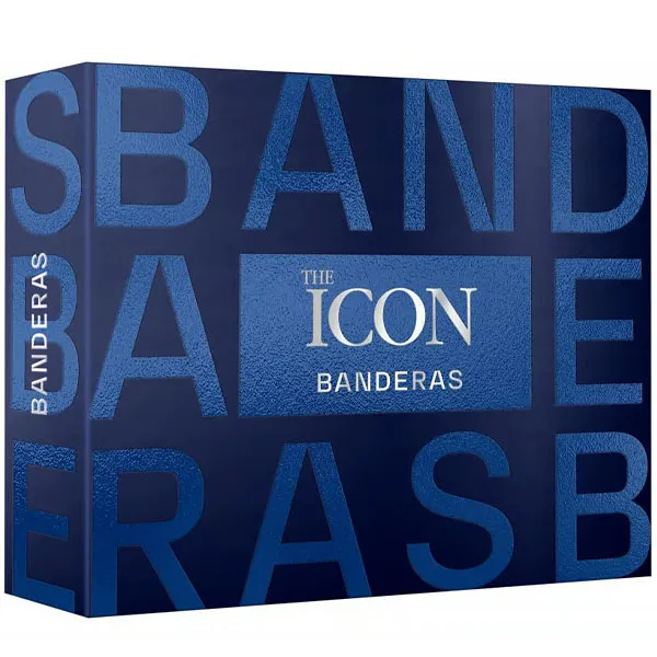 Foto do Produto Kit Perfume Masculino Antonio Banderas The Icon EDT 100 ml + Desodorante