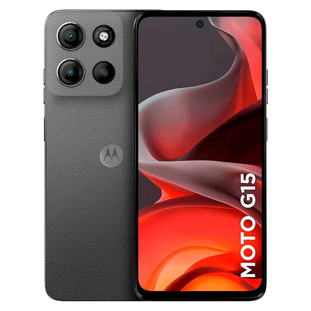 Foto do Produto Celular Motorola Moto G15 XT2521-2 - 8/256GB - 6.72’’ - Dual-Sim - Cinza