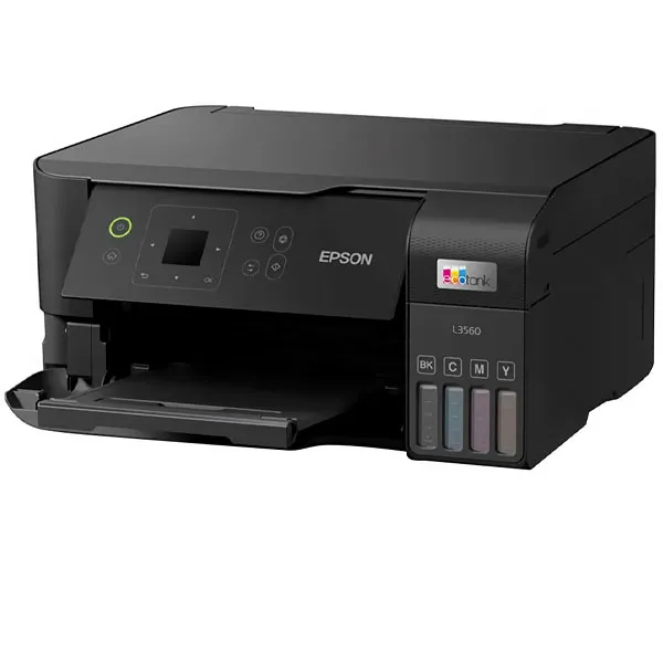 Foto do Produto Impressora Multifuncional Epson EcoTank L3560 3 em 1 com Wi-Fi Bivolt - Preto/Cinza
