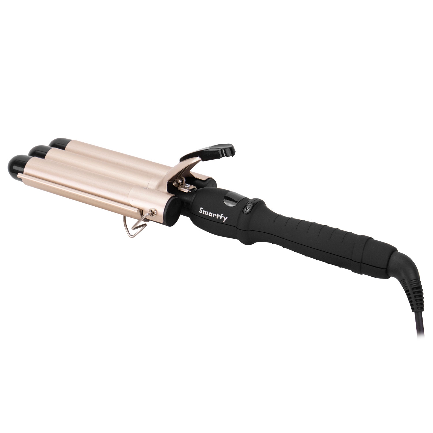 Foto do Produto Modelador de Cachos Smartfy MC01G - Cerâmica/Triplo - Bivolt - Gold