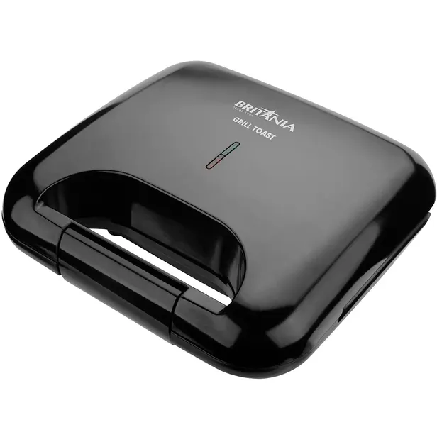 Foto do Produto BRITANIA SANDWICHERA GRILL BGR01P 750W 220V/60HZ NEGRO