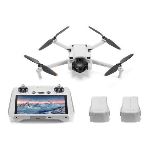 Foto do Produto Drone DJI Mini 3 Fly More Combo com DJI RC