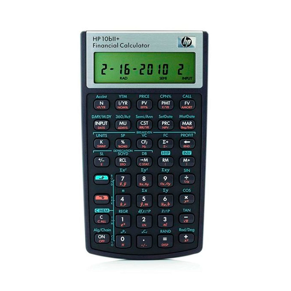 Foto do Produto Calculadora Financiera HP 10BII+