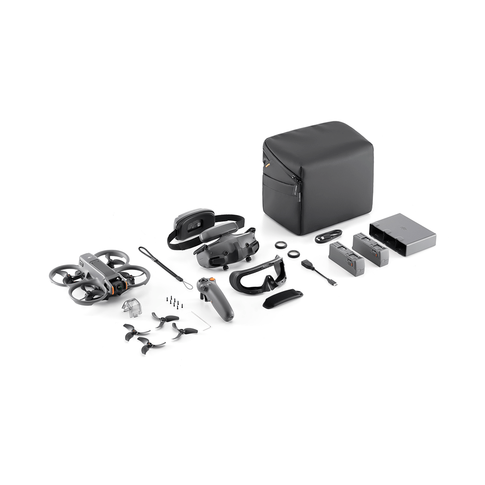 Foto do Produto DRONE DJI AVATA 2 FLY MORE COMBO (3 BATTERY)
