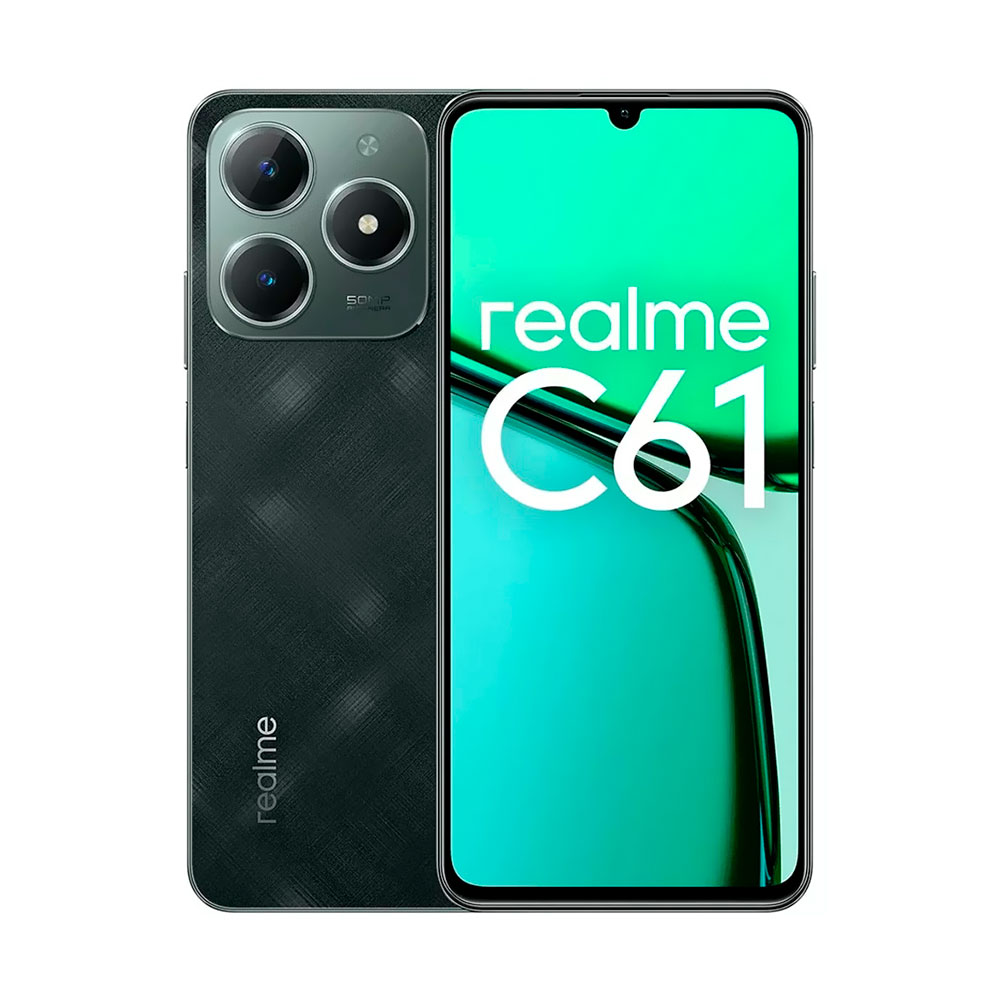 Foto do Produto Celular Realme C61 128GB/4GB - Verde