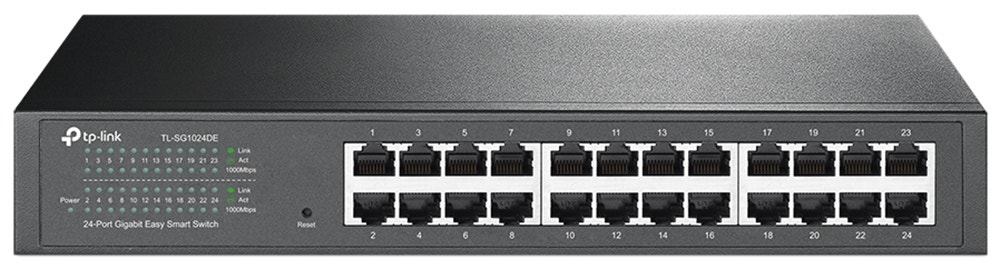 Foto do Produto Hub Switch TP-Link TL-SG1024DE 24 Portas 10/100/1000Mbps