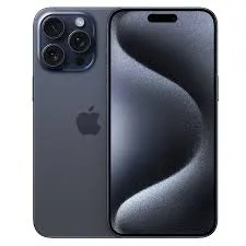 Foto do Produto APPLE CEL SWAP IPHONE 15 PRO MAX 256GB GRADO A BLUE USA (ESIM)