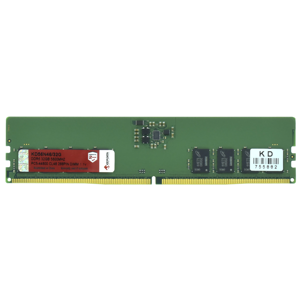Foto do Produto Memória RAM Keepdata DDR5 32GB 5600MHz - KD56N46/32G