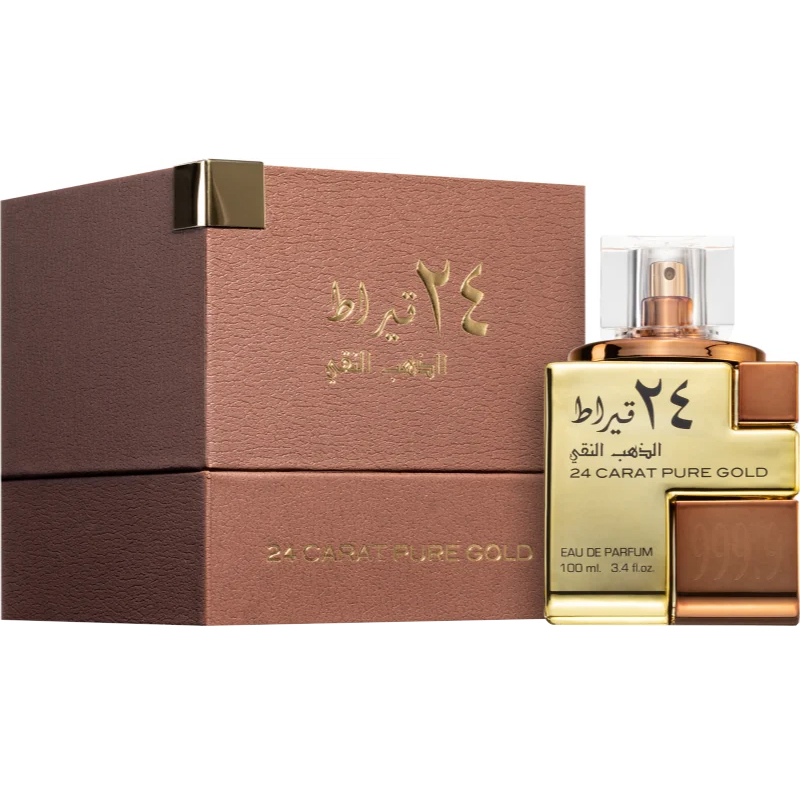 Foto do Produto Perfume Lattafa 24 Carat Pure Gold EDP Unissex - 100mL
