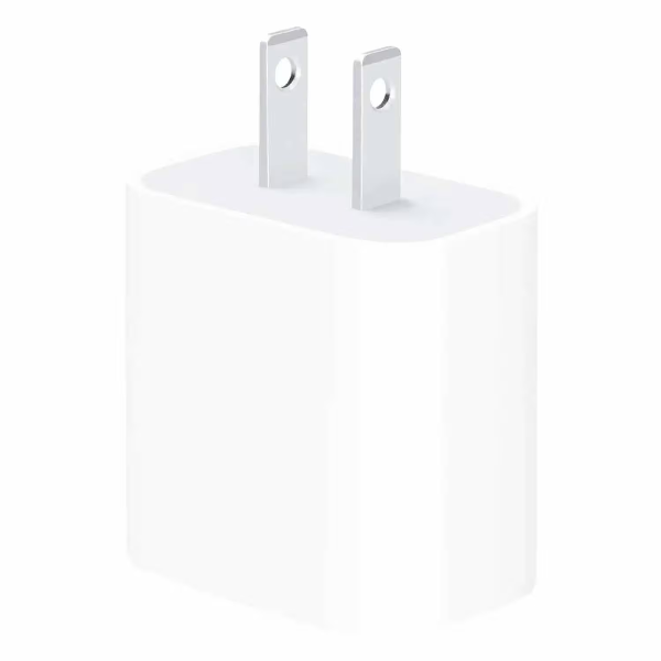 Foto do Produto Carregador / Adaptador de Parede Apple 20W / USB-C MWVV3AM/A A2305 - Branco