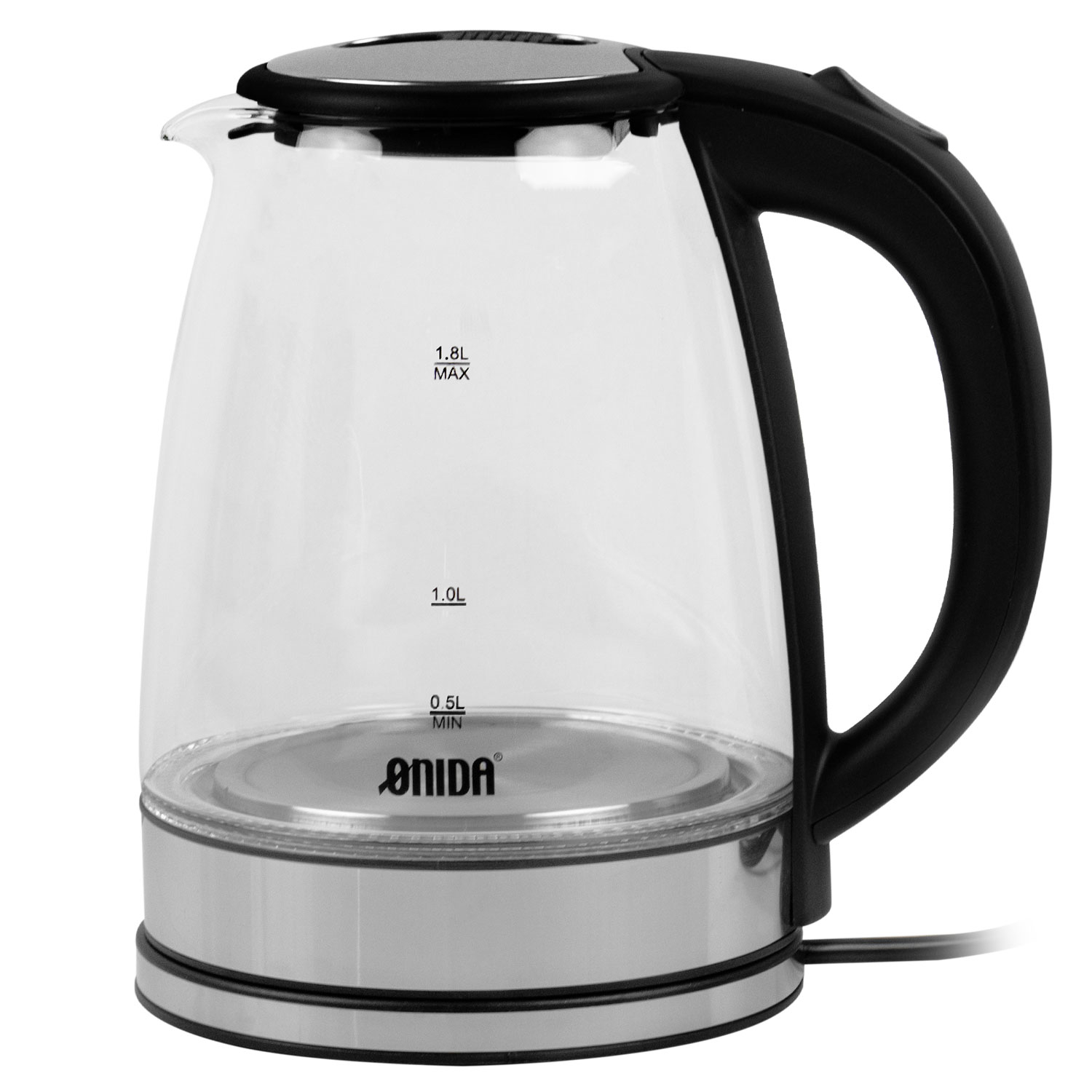 Foto do Produto Jarra Elétrica Onida ON-123 - 1.8L - 1500W - 220V - Preto