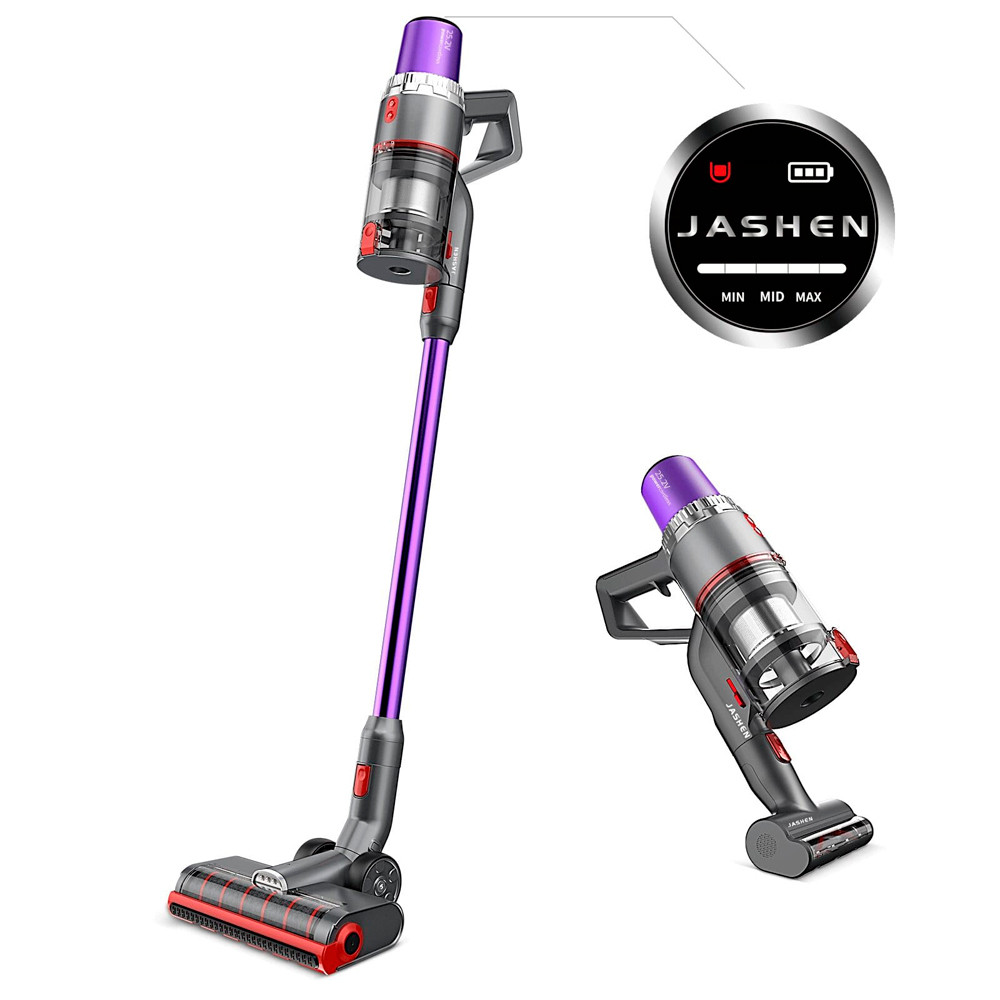 Foto do Produto Aspirador Jashen Sem Fio 350W 22kpa Cordless Vacuum Cleaner Bivolt - US-V16 JS-AV02A02