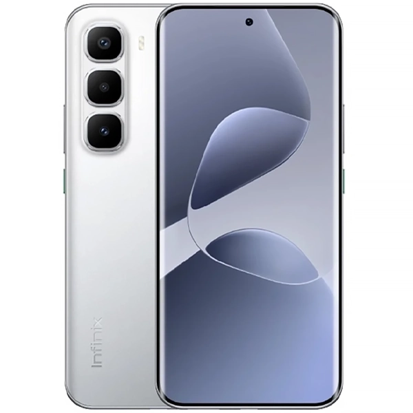 Foto do Produto Celular Infinix HOT 60 Pro+ X6886 NFC Dual SIM de 256GB/8GB RAM de 6.78" 50MP/13MP - Titanium Silver (1 Ano de Garantia)