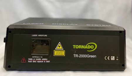 Foto do Produto LASER TORNADO TR-2000G 2W VERDE ILDA