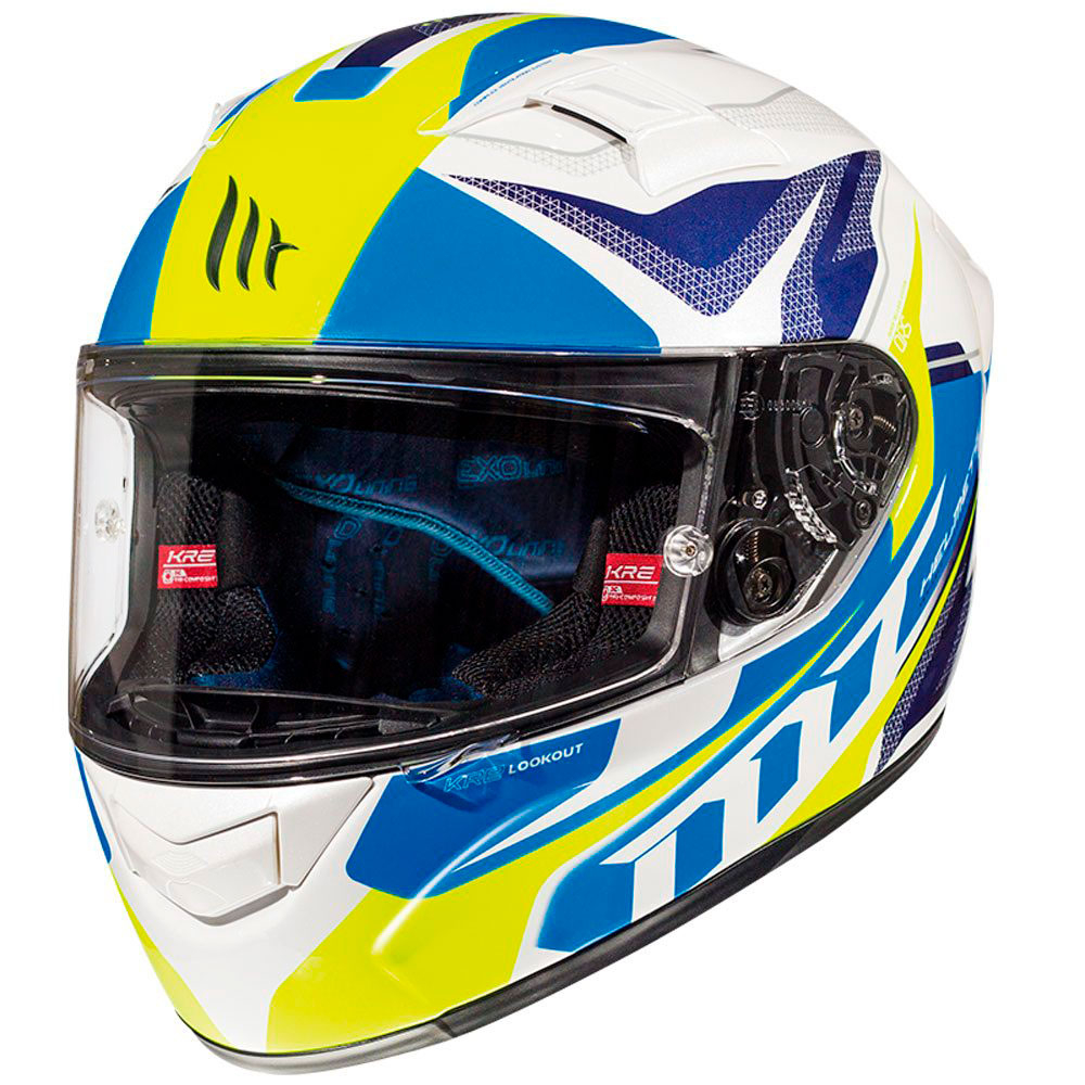 Foto do Produto Capacete MT Helmets KRE Lookout G6 - Fechado - Tamanho XXL - Pearl White