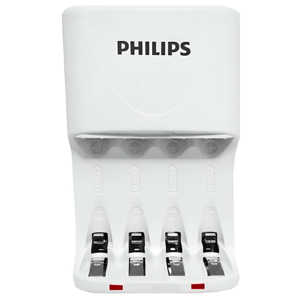 Foto do Produto Carregador de Pilhas Philips AA / AAA - SCB2440NB/97