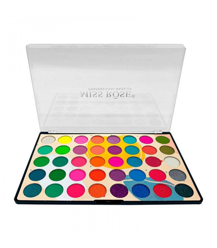 Foto do Produto PALETA DE SOMBRAS MISS ROSE 40 COLORES 067M1