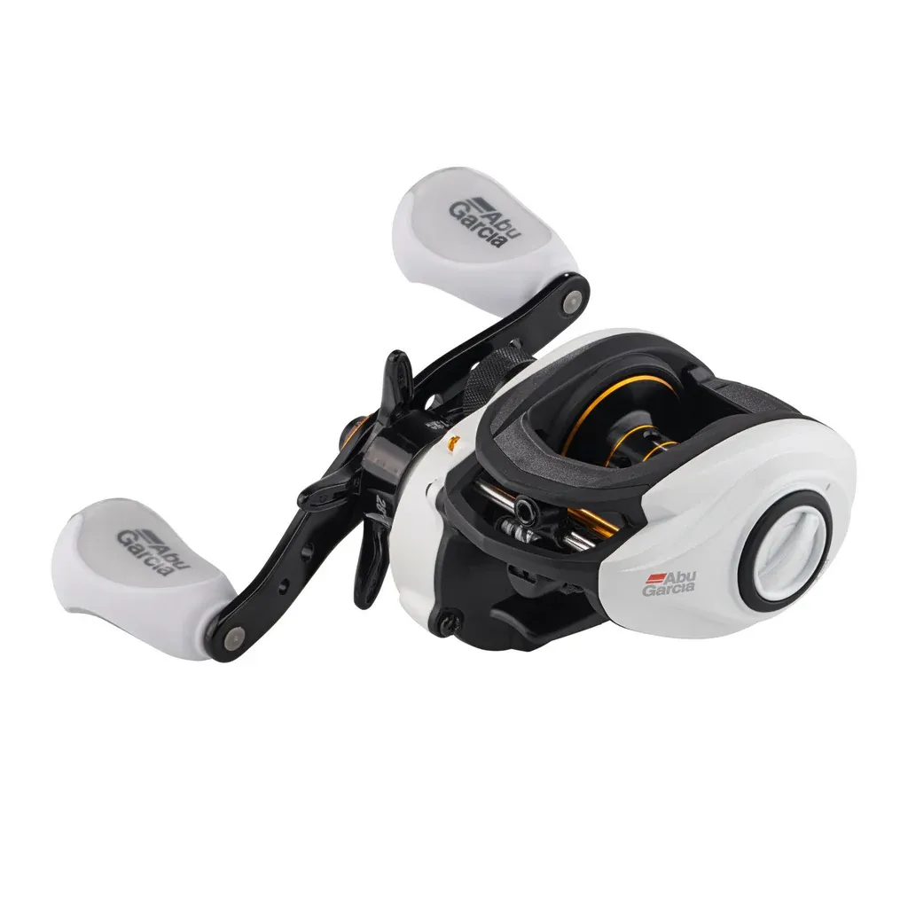 Foto do Produto ABU GARCIA ACCESORIOS MAX4PRO ACERO INOXIDABLE 8ROL 7:1:1 DER NEGRO