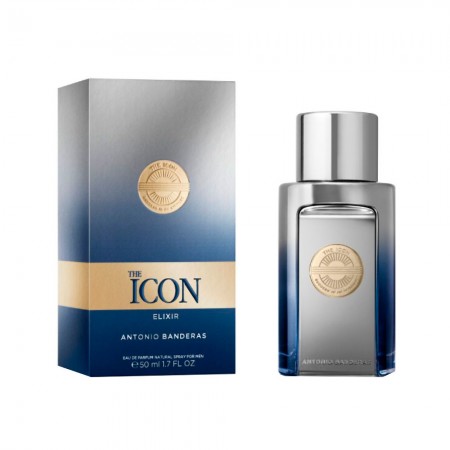 Foto do Produto Perfume Antonio Banderas The Icon Elixir EDP Masculino 50ml