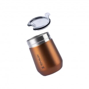 Foto do Produto COPO TERMICO STANLEY GO SERIES BRONZE 295ML COM TAMPA*